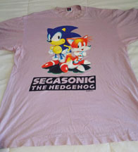 Gray Sonic Tails Segasonic Early Tee