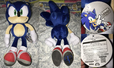 Joypolis 2018 Modern Sonic Big Plush