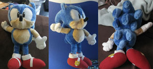 Jumbo Waving 15 in Sonic Plush