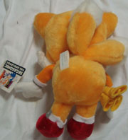 Tails Plush Badminton Back