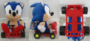 Red Kart Sonic UFO Plush