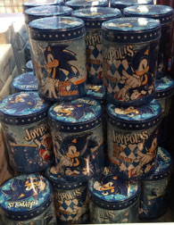 Joypolis Blue Sonic Tin