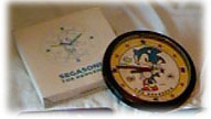 Sonic 1990s Flat Wall Clocks 2