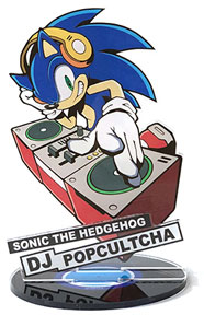 DJ Popcultcha Acrylic Decor Stand