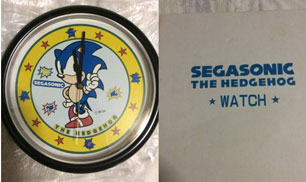Sonic Clock or Watch Round Time