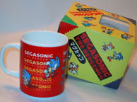 Red Fade Japan Sonic the hedgehog mug