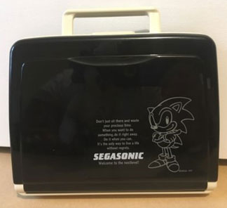 Sonic Sewing Kit Black Line Art