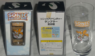 Sonic Adventure 1 Tails Glass MIB