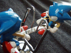See Saw Sonic Figure Metal