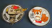 Tails & Robotnik Circle patches