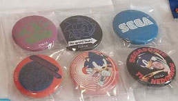 Joypolis Pin Button 6 Set