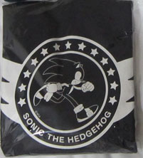 Black Canvas Sonic Circle Modern Bag