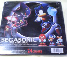 24 Color Tombo Pen Case Sonic CD Era