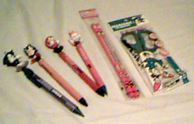 Character Top Pens & Scissors MIP