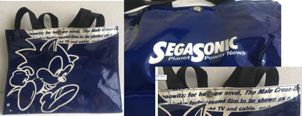 Planet Power News Plastic Sonic Tote Bag