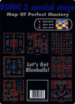 Sonic 3 Special Stage Map Pencil Board