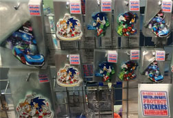 Joypolis Sticker Selection