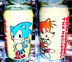 Segasonic & Tails theme Puzzle Can