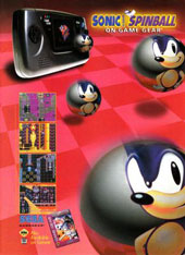 Game Gear Spinball Ad