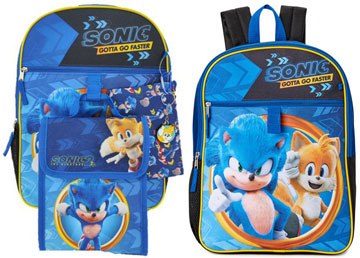Backpack Set Movie 2 Theme