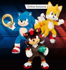 Build A Bear Movie 3 Plushes
