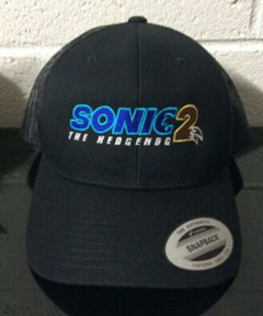 Movie 2 Trucker Style Black Crew Cap