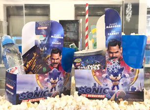 Movie Food Carrier Box Display Popcorn