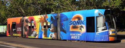 Movie 2 Train Tram Wrap