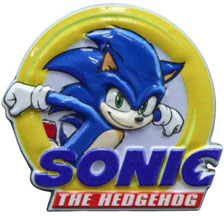 Sega Shop Movie Pin Metal