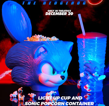Regal Figural Head Popcorn Bucket & Light Cup