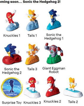 Movie 2 UK Meal Toys