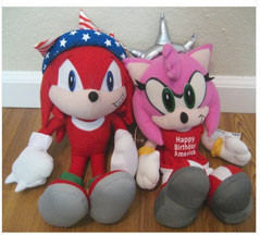 Crazy Patriot Knuckles Crown Doll