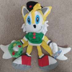Wrong Wreath Trash Tails Xmas Doll