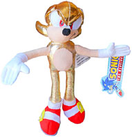Terrible Super Sonic Gold Plush