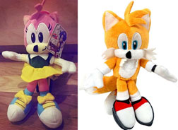 Jazwares Bad Tails & Amy Plush