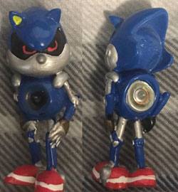 Minifig PVC Metal Sonic