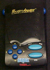 Pocket arcade Sonic the Hedgehog shut photo