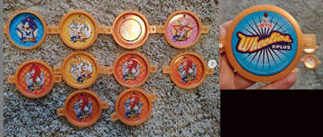 Wheelies Orange Sonic X Set