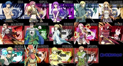 Consume Cast GIA GEAR Sega Land Aoi Anime