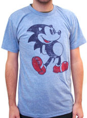 Mickey-Like Sonic Character Tee