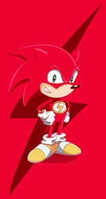 Ript Tees Flash Hog Sonic Parody