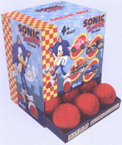 Gacha pull n' go Sonic racers