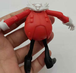 Jakks Unpainted Eggman Figure