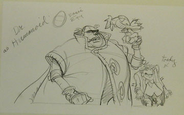 Early Robotnic Sketch Toady