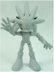 Unpainted 3.5 inch Silver figure