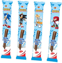 SweeToon Milk Chocolate Bar Packages