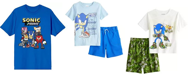 Sonic Prime Clothing Sets 3