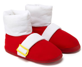 Drop Dead Sonic Sneaker Stuffed Slippers