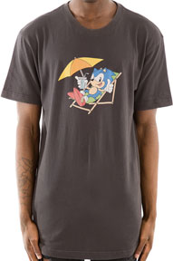 Beach Chair Too Easy Sonic Gray Tee