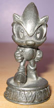 Made of metal Sonic Figurine England